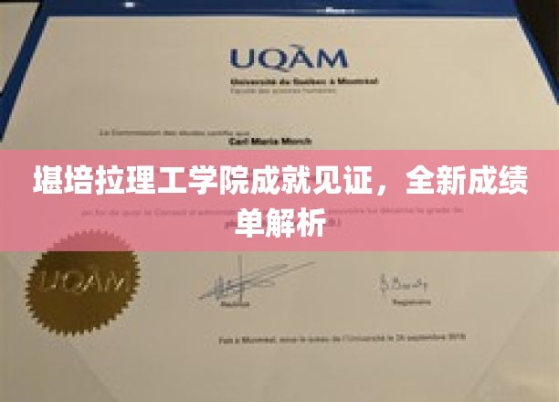 解析新里程，堪培拉理工学院辉煌成就全纪录