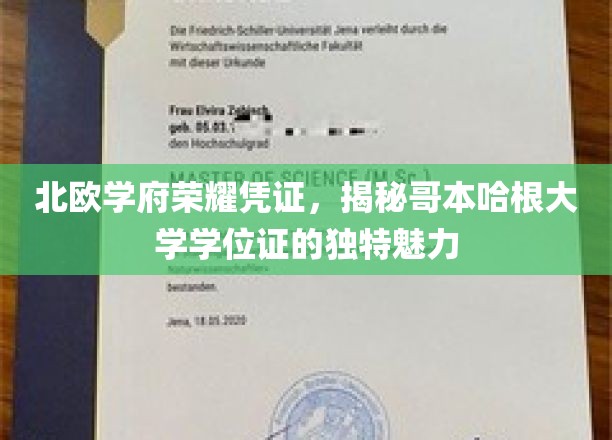北欧学府荣耀凭证，揭秘哥本哈根大学学位证的独特魅力