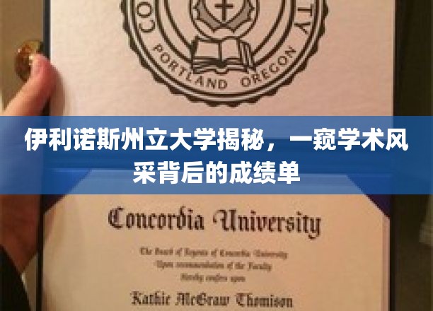 伊利诺伊州立大学揭秘，一窥学术风采背后的成绩单