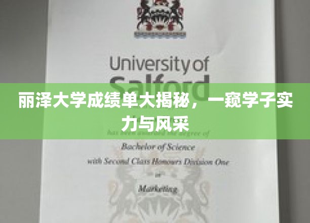 丽泽学子风采大曝光，揭秘成绩单背后的实力与魅力
