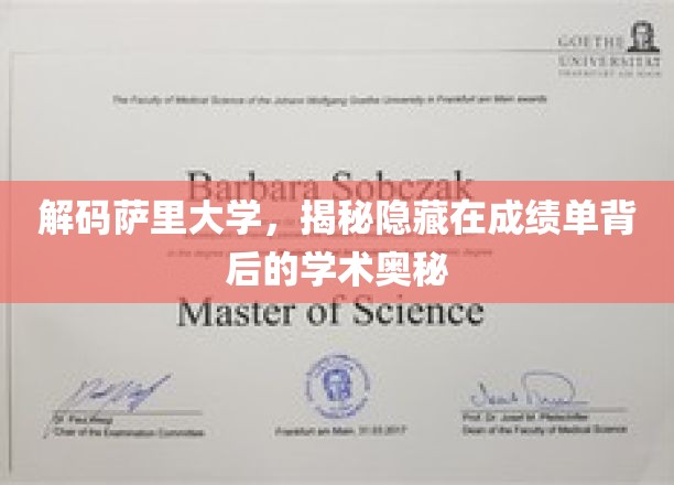 解码萨里大学，揭秘隐藏在成绩单背后的学术奥秘