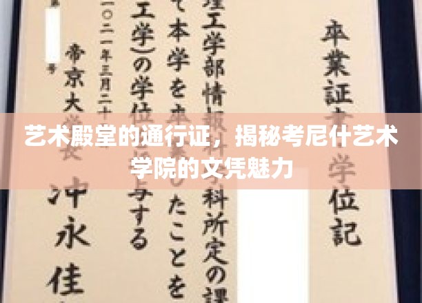 艺术殿堂的黄金钥匙，考尼什艺术学院文凭的独特吸引力