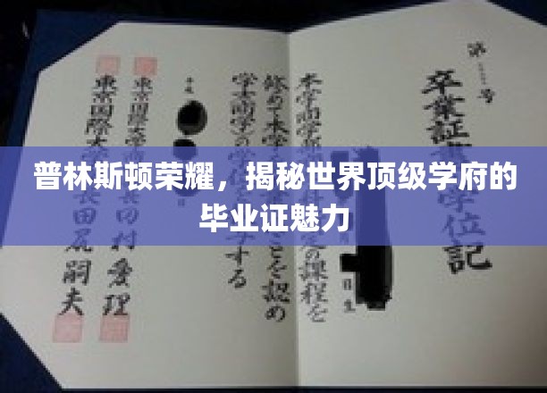 普林斯顿光环，一探顶级学府毕业证的非凡魅力