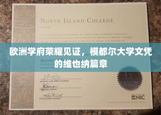 欧洲精英教育地标，模都尔大学文凭在维也纳绽放光彩