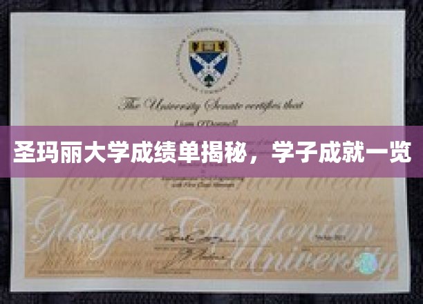 圣玛丽学子荣耀榜，一纸成绩单背后的辉煌故事