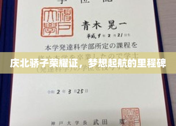 庆北英才荣耀绽放，梦想启航新篇章