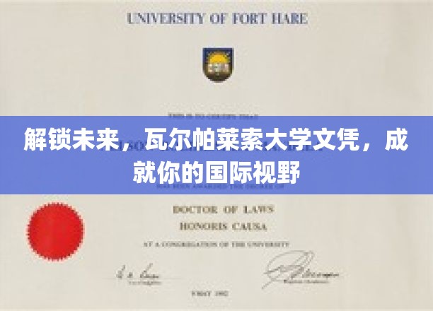 瓦尔帕莱索大学文凭，助你跨越国界，拓展全球视野