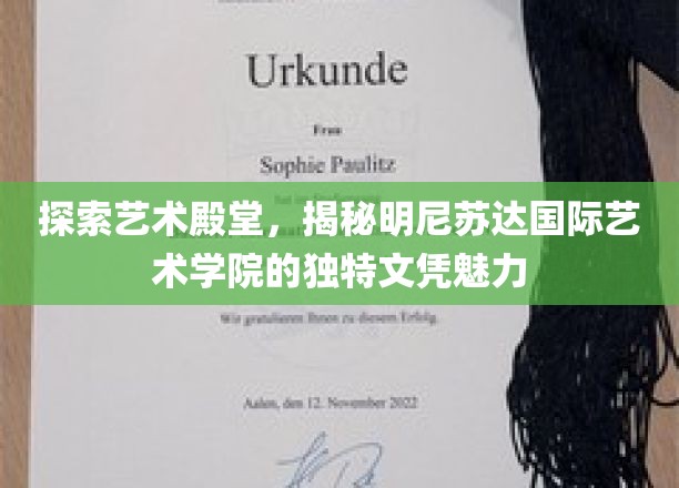 解码艺术学府，明尼苏达国际学院文凭的非凡风采