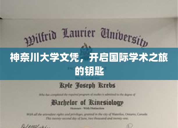 神奈川大学文凭，开启全球学术殿堂的神秘之钥