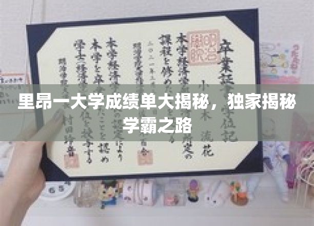 解码里昂大学学霸档案，揭秘顶尖学子成功之道