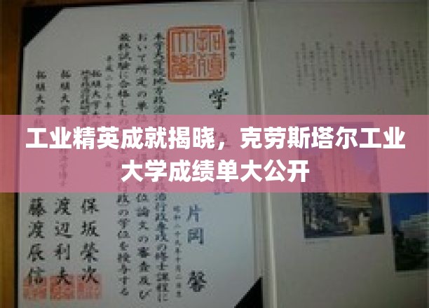 工业巨头荣耀揭晓，克劳斯塔尔工业大学卓越成就全景展露