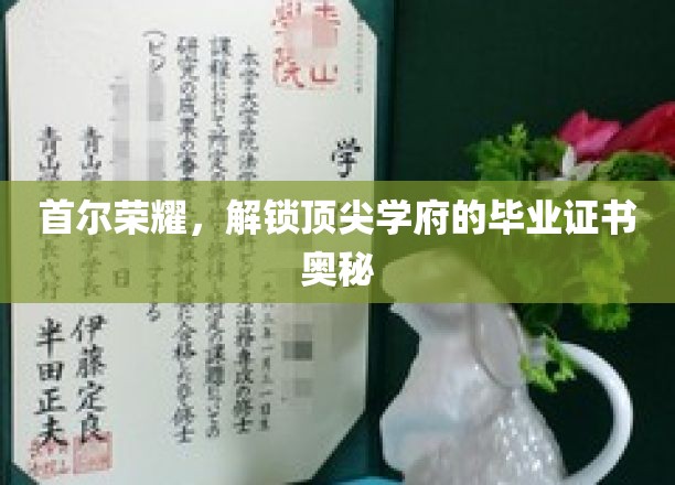 首尔荣耀，揭秘顶尖学府的毕业证书奥秘