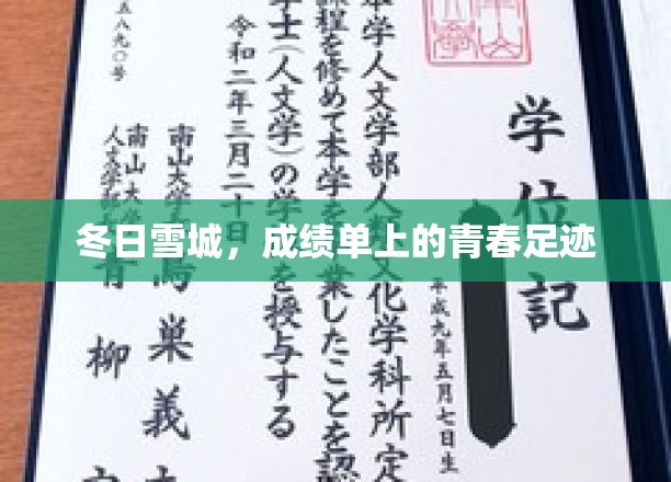 冬日雪城，成绩单上的青春足迹