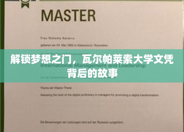 揭开瓦尔帕莱索大学文凭背后的非凡传奇