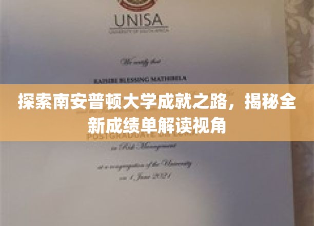 解码南安普顿卓越篇章，创新成绩单视角大揭秘