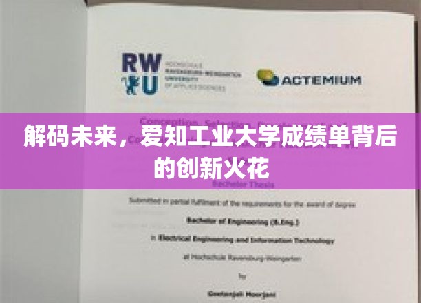 探索未知，爱知工业大学惊艳成绩单揭秘创新之路