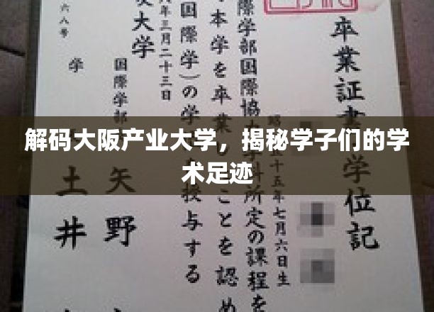 探寻大阪产业大学，学子们的学术之旅全景图