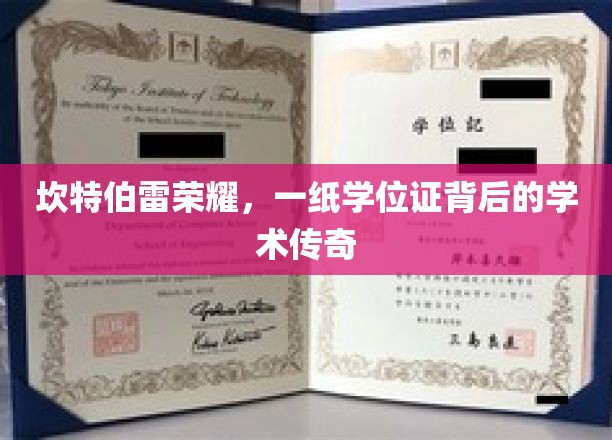学位荣耀之路，揭秘坎特伯雷的学术传奇之旅