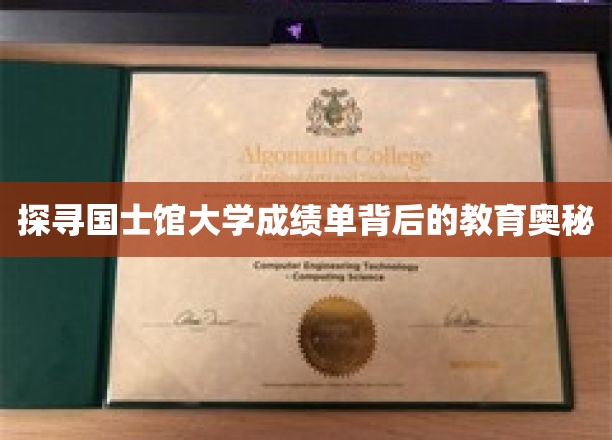 探寻国士馆大学成绩单背后的教育奥秘
