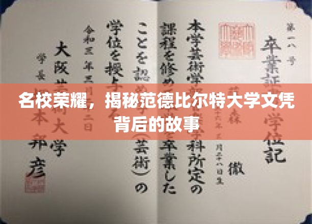 名校荣耀，揭秘范德比尔特大学文凭背后的故事