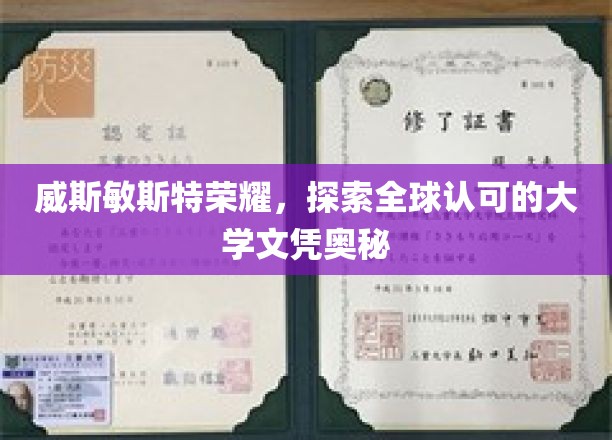揭秘威斯敏斯特荣耀，全球顶尖大学文凭背后的故事