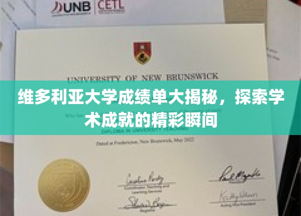 维多利亚大学学术亮点大放异彩，揭秘学霸风采瞬间