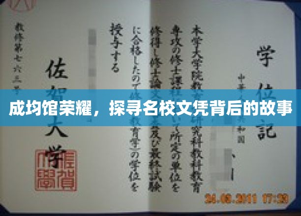 名校之光，揭秘成均馆的荣耀与文凭背后的传奇