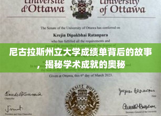 尼古拉斯州立大学成绩单背后的故事，揭秘学术成就的奥秘
