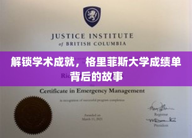 揭秘学术辉煌，格里菲斯大学成绩单背后的精彩篇章