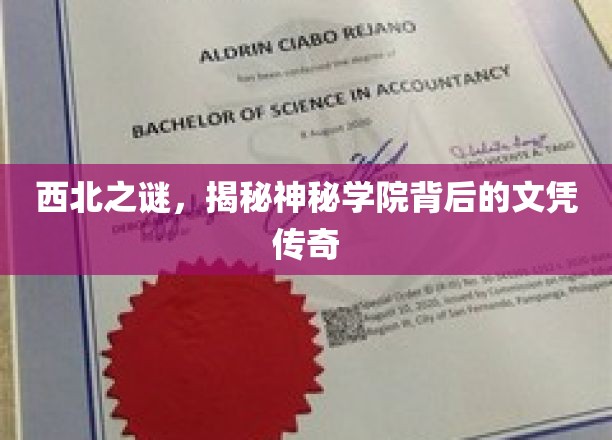 神秘学府秘境，西北学院文凭之谜，揭开不为人知的学历传奇