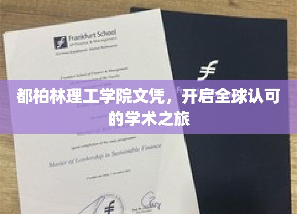 全球通行证，都柏林理工学院文凭助你开启学术国际之旅