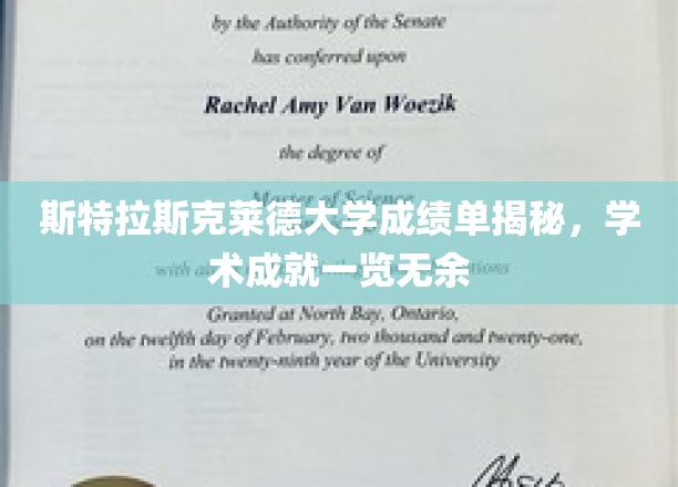 斯特拉斯克莱德大学成绩单解析，学术亮点一瞥