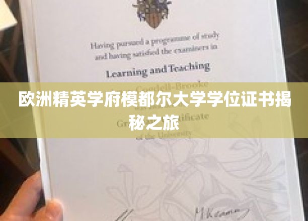 探索模都尔大学，揭秘欧洲精英学府的学位证书传奇