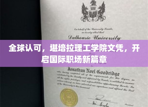 国际通行证，堪培拉理工学院文凭助你职场飞跃