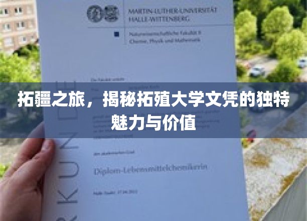 探索未知，拓殖学历的璀璨光环与无限潜能