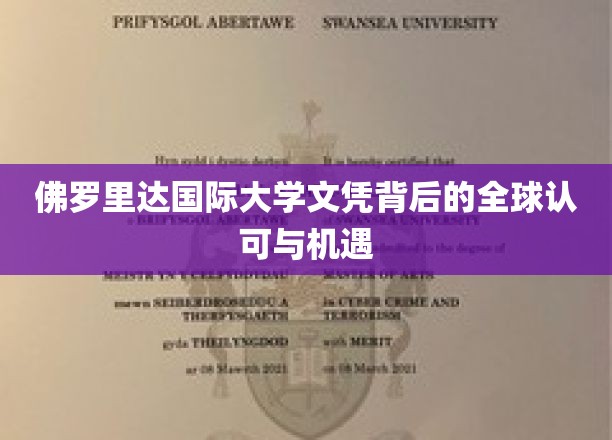 解码国际学历，佛罗里达国际大学文凭的全球通行证与无限可能