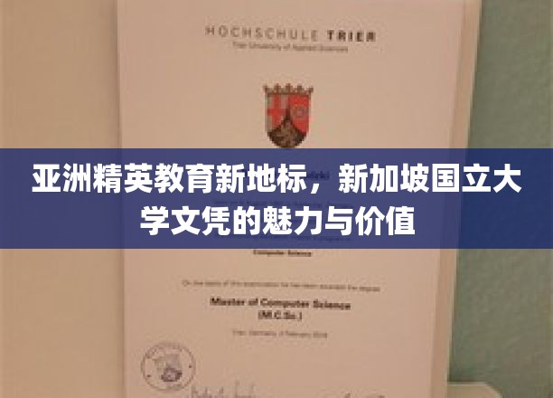 亚洲精英教育新地标，新加坡国立大学文凭的魅力与价值