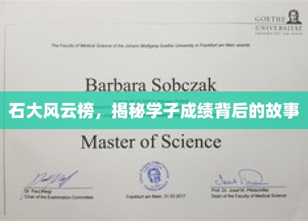 石大校园风云录，揭开学子高分背后的神秘篇章