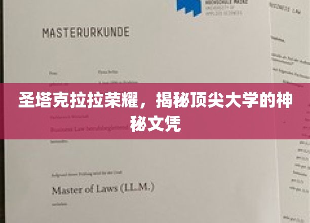探寻圣塔克拉拉大学，顶尖文凭背后的荣耀之光
