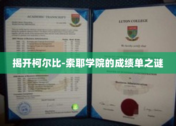 柯尔比-索耶学院，揭秘卓越背后的真实成绩单