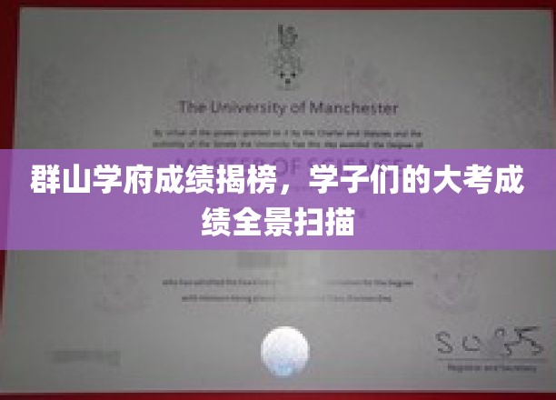 群山学府荣耀瞬间，学子成绩全景绽放，一窥青春辉煌