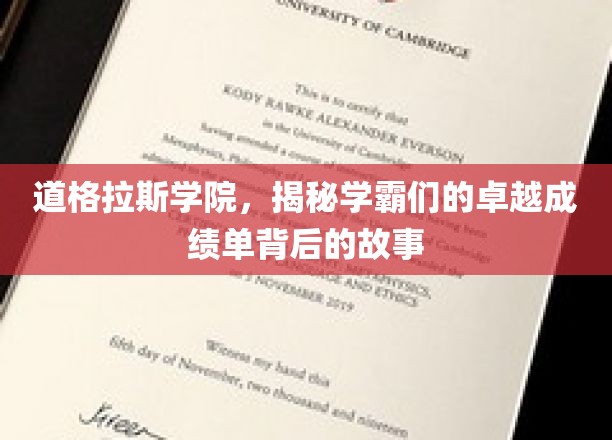 道格拉斯学院，揭秘学霸们的卓越成绩单背后的故事