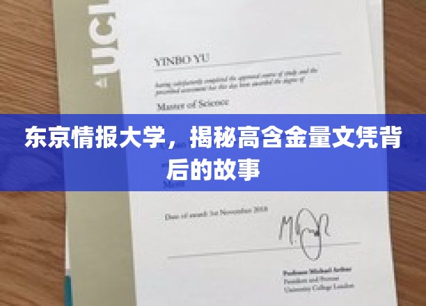 解码东京情报大学，高含金量文凭背后的传奇之路