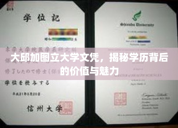 大邱加图立大学文凭，揭秘学历背后的价值与魅力