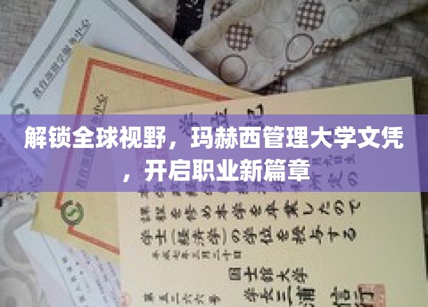 解锁全球视野，玛赫西管理大学文凭，开启职业新篇章