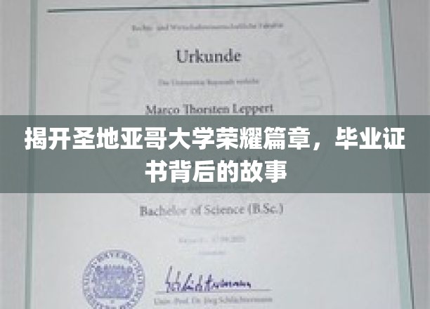 揭开圣地亚哥大学荣耀篇章，毕业证书背后的故事