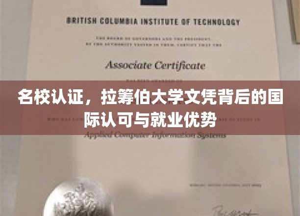 名校认证，拉筹伯大学文凭背后的国际认可与就业优势