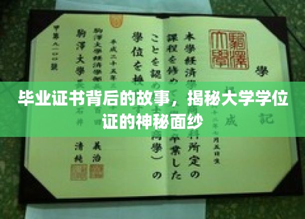 揭开毕业证书的神秘面纱，探寻学位证的传奇历程
