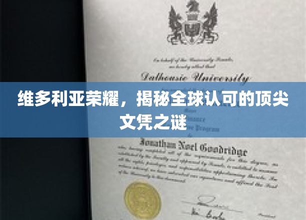解码维多利亚荣耀，揭秘国际认可的精英学历传奇