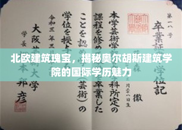 北欧建筑瑰宝，揭秘奥尔胡斯建筑学院的国际学历魅力